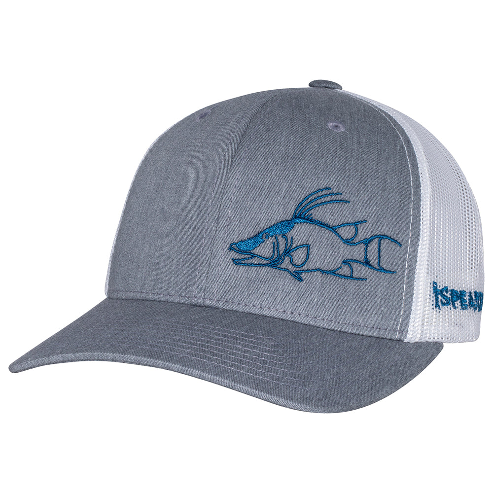 Spearfishing Trucker Hat: hogfish| Freediving | Scuba Diving | Speared ...