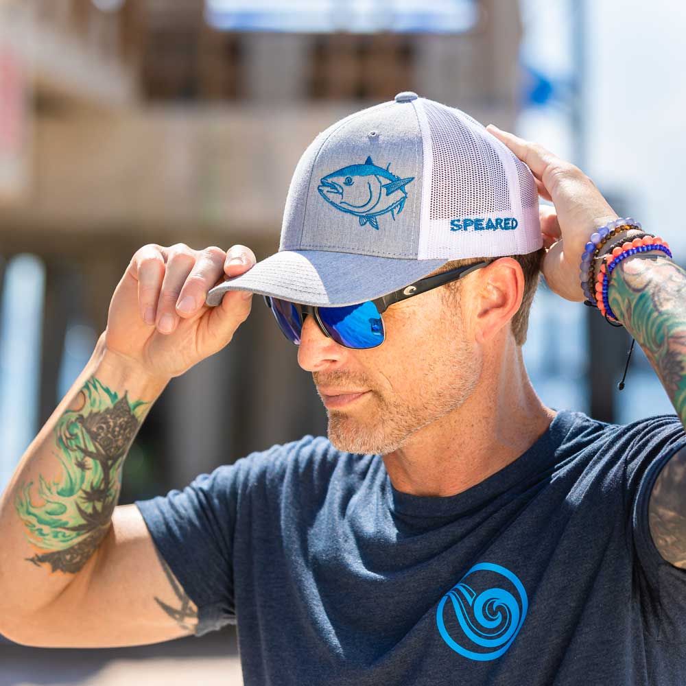 Spearfishing Trucker Hat: hogfish| Freediving | Scuba Diving | Speared ...
